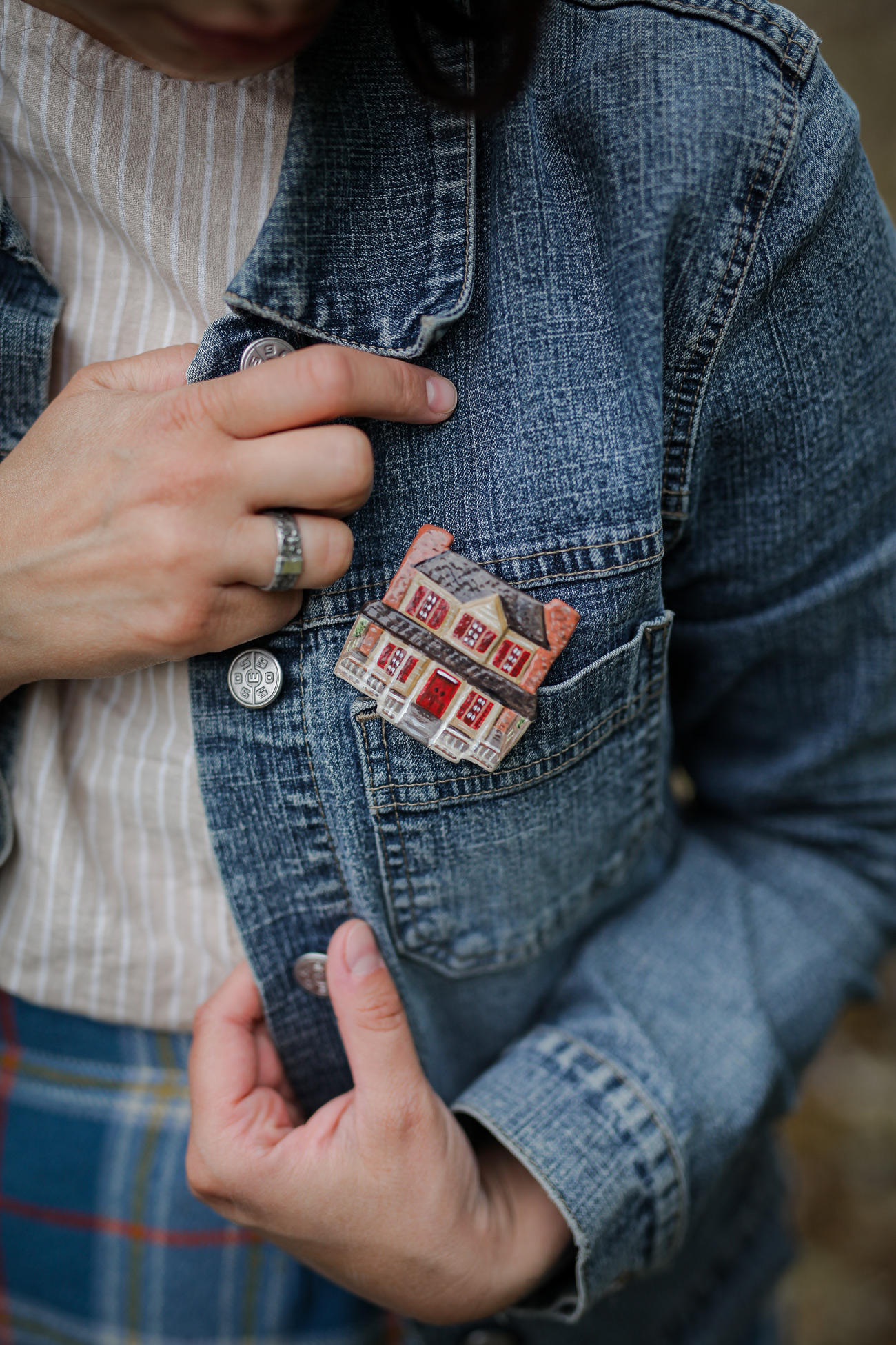 Fraser's Ridge Brooch | Handmade by Artmarium